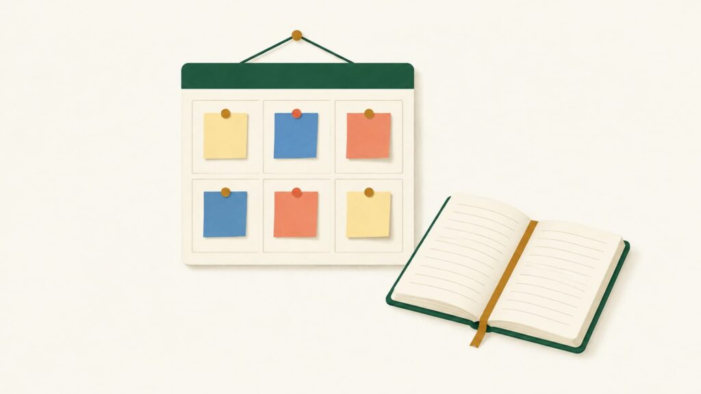 Illustration: How to get six weeks of pins from one blog post or product